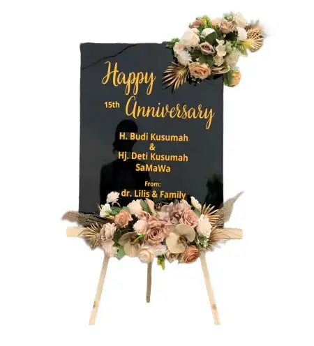 Papan Bunga Akrilik Serambakon