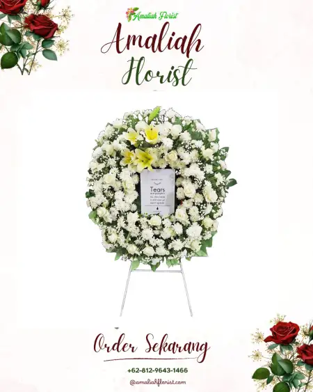 Krans Bunga Duka Serambakon