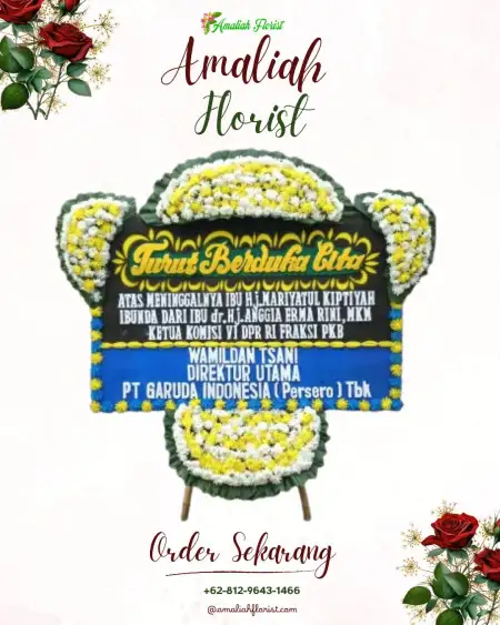 Papan Bunga Duka Serambakon